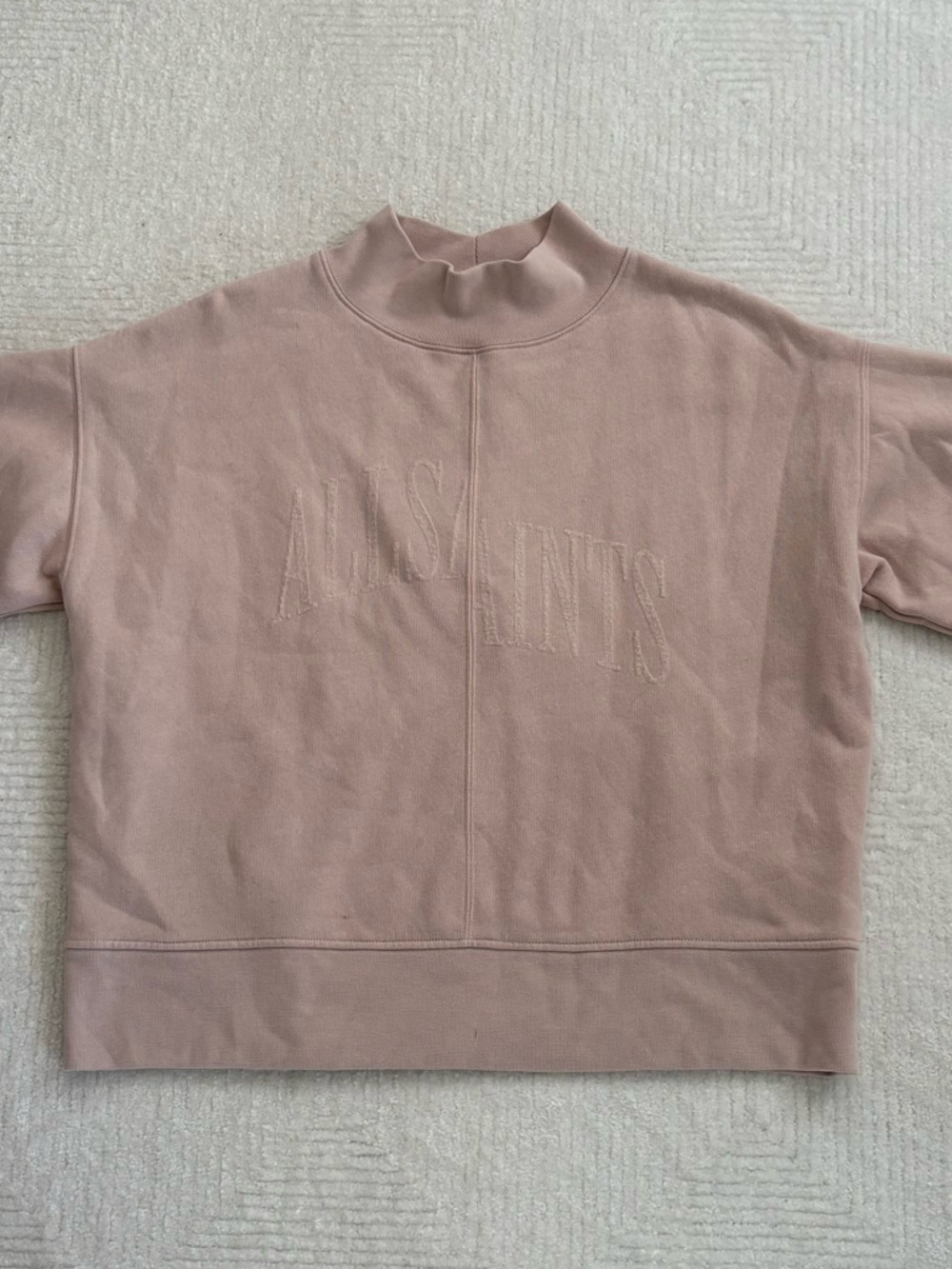 AllSaints Dusty Rose Women’s Crewneck Sweatshirt